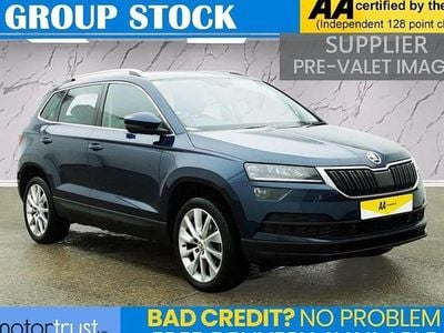Used Skoda Karoq SE L 150 HP (110 kW) 2019 Blue SUV