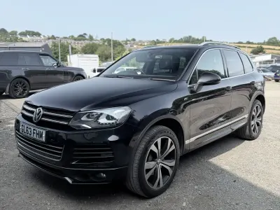 Used VW Touareg R-line 2014 Black SUV