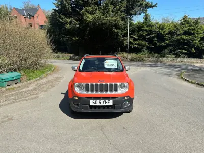 Used Jeep Renegade Limited 140 HP (102 kW) 2015 Orange SUV