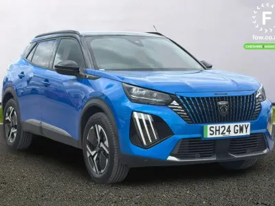 Used Peugeot 2008 GTi 100 kW (136 HP) 2024 Blue SUV