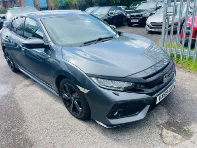 Used Honda Civic Sport 2019 Grey Hatchback