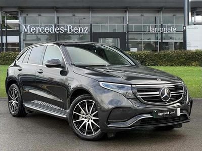 Used Mercedes EQC400 AMG line 300 kW (408 HP) 2023 Grey SUV
