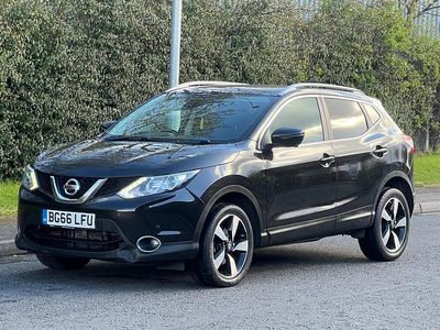Used Nissan Qashqai N-Connecta 2016 Black SUV