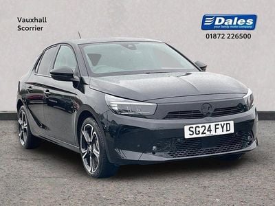 Used Vauxhall Corsa GSe 99 HP (72 kW) 2024 Black Hatchback