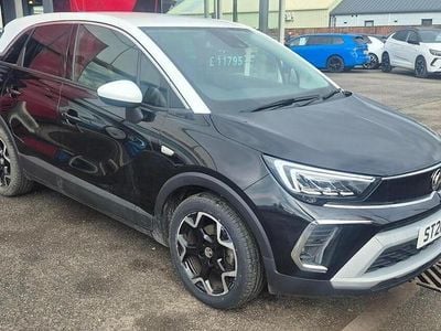 Used Vauxhall Crossland Elite 131 HP (96 kW) 2021 Black SUV