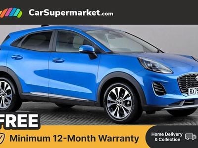 Used Ford Puma Titanium 125 HP (91 kW) 2025 Blue SUV