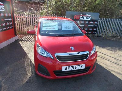Used Peugeot 108 Active 72 HP (52 kW) 2021 Red Hatchback