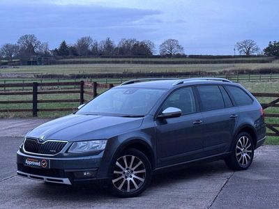 Grey Used 2015 Skoda Octavia Scout 4x4 Estate | £5,950 (A bit pricey)