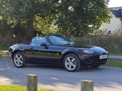Used Mazda MX5 126 HP (92 kW) 2008 Black Cabriolet