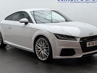 White Used 2018 Audi TT S-Line Coupe | £17,450 (Good price)