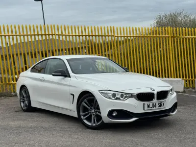 Used BMW 420 Coupé Sport Line 2014 White Coupe