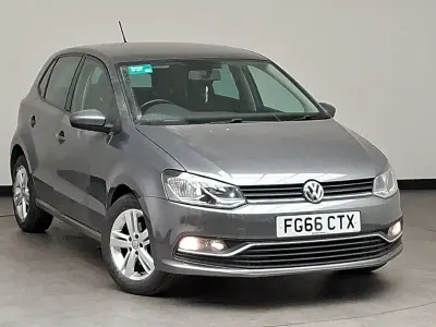 Used VW Polo Match 90 HP (66 kW) 2016 Grey Hatchback