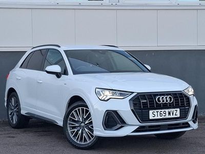 White Used 2019 Audi Q3 S-Line SUV | £21,498 (Fair price)