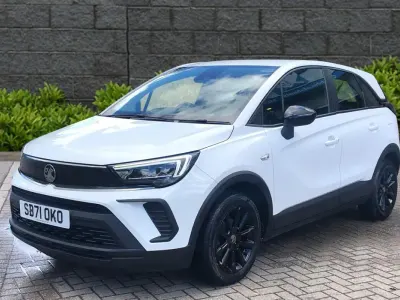 Used Vauxhall Crossland Edition 82 HP (60 kW) 2022 White SUV