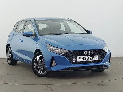 Used Hyundai i20 SE 100 HP (73 kW) 2023 Blue Hatchback