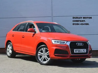 Used Audi Q3 S-Line 150 HP (110 kW) 2017 Red SUV