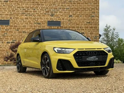 Used Audi A1 Black Edition 2022 Yellow SUV