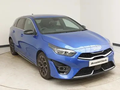 Used Kia Ceed GT-Line 158 HP (116 kW) 2023 Blue Hatchback