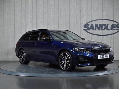 Used BMW 330e M Sport 292 HP (214 kW) 2021 Blue Estate
