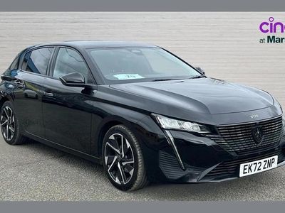 Used Peugeot 308 Allure Premium 128 HP (94 kW) 2022 Black Hatchback