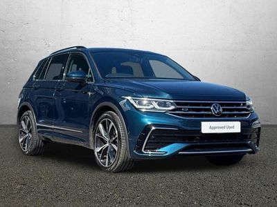 Used VW Tiguan R-line 150 HP (110 kW) 2022 Blue SUV
