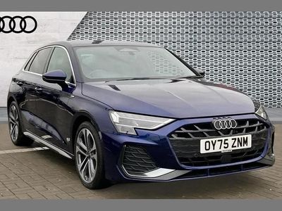 Used Audi A3 S-Line 113 HP (83 kW) 2025 Blue Hatchback