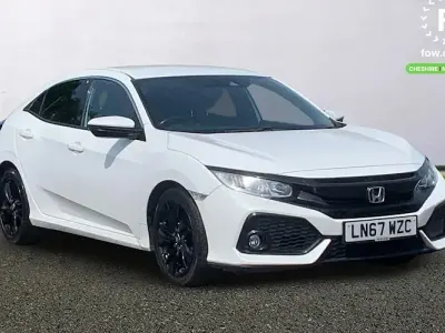Used Honda Civic SR 129 HP (94 kW) 2017 White Hatchback