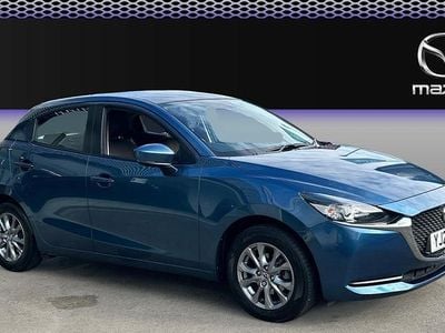 Used Mazda 2 75 HP (55 kW) 2023 Blue Hatchback