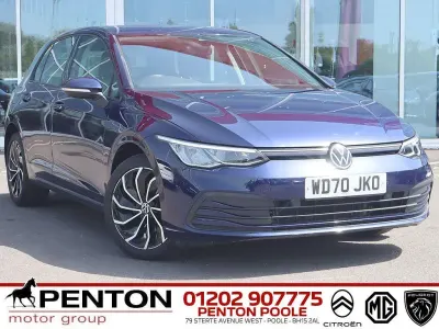 Used VW Golf VII Life 2020 Blue Hatchback