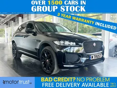 Used Jaguar F-Pace Chequered Flag 180 HP (132 kW) 2020 Black SUV