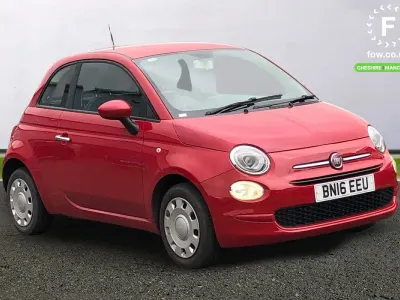 Used Fiat 500 Pop 69 HP (50 kW) 2016 Red Hatchback