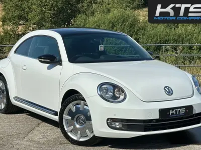 Used VW Beetle Sportline 140 HP (102 kW) 2015 White Hatchback