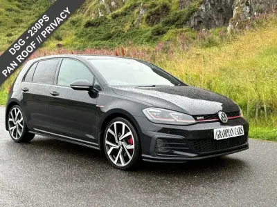 Used VW Golf VII GTI 230 HP (169 kW) 2017 Black Hatchback