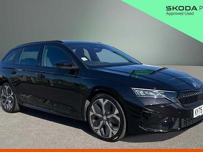Used Skoda Octavia vRS 265 HP (194 kW) 2025 Black magic pearl effect Estate