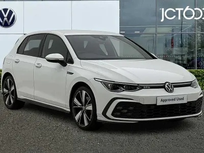 Used VW Golf VIII GTD 200 HP (147 kW) 2022 White Hatchback