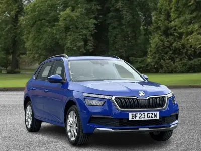Used Skoda Kamiq SE 95 HP (69 kW) 2023 Blue SUV