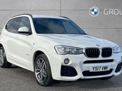 Used BMW X3 M Sport 190 HP (139 kW) 2017 White SUV