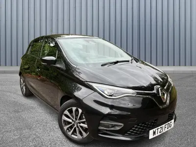 Used Renault Zoe GT-Line 100 kW (136 HP) 2021 Black Hatchback