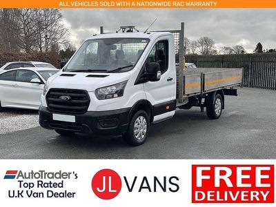 Used Ford Transit 130 HP (95 kW) 2023 White Cabriolet
