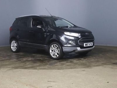 Used Ford Ecosport Titanium 95 HP (69 kW) 2017 Black SUV