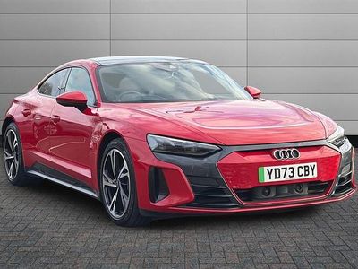 Used Audi e-tron GT quattro Design 389 kW (530 HP) 2023 Tango red Sedan