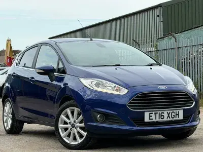 Used Ford Fiesta Titanium 2016 Blue Hatchback