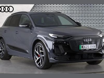 Grey Used 2025 Audi Q6 e-tron Advanced SUV | £53,990