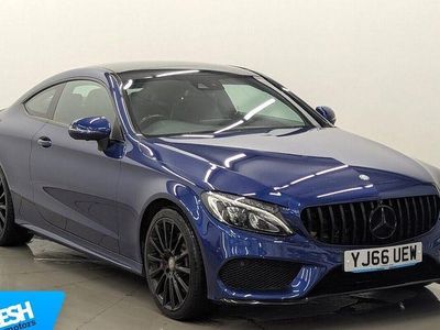 Begagnad Mercedes C250 AMG Line Premium Plus 204 HK (150 kW) 2018 Sportkupé