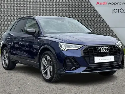 Used Audi Q3 Black Edition 150 HP (110 kW) 2022 Blue SUV
