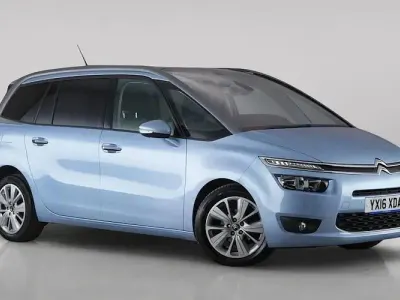 Used Citroën C4 SpaceTourer Exclusive 120 HP (88 kW) 2016 Blue MPV