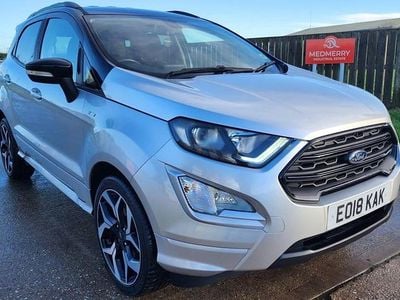 Silver Used 2018 Ford Ecosport ST-Line SUV | £7,495 (Fair price)