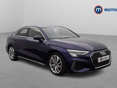 Blue Used 2023 Audi A3 S-Line Sedan | £21,749 (Good price)