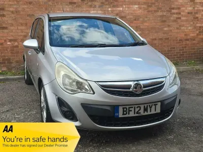 Used Vauxhall Corsa 100 HP (73 kW) 2012 Silver Hatchback