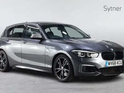 Used BMW M140 M Sport 335 HP (246 kW) 2018 Grey Hatchback